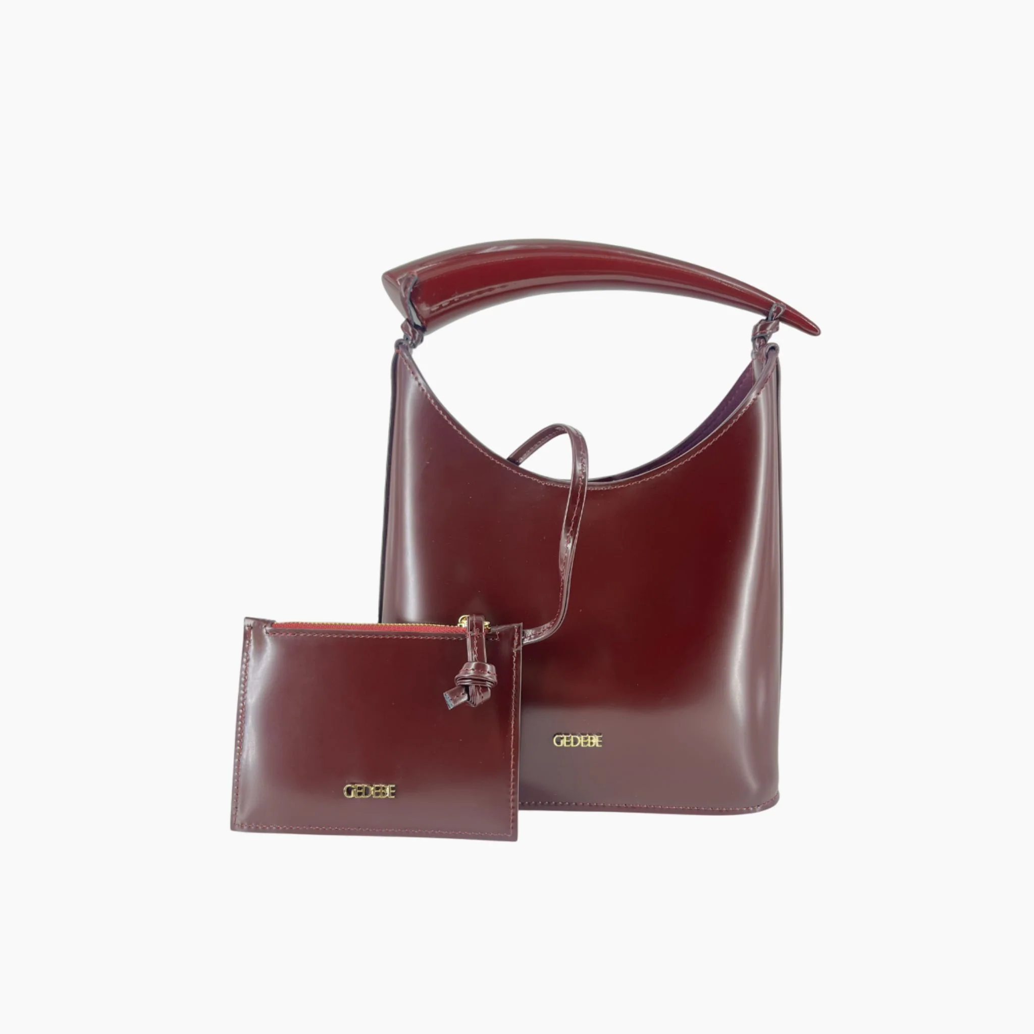 Blake Medium Brushed - Nappa Burgundy - Image 2