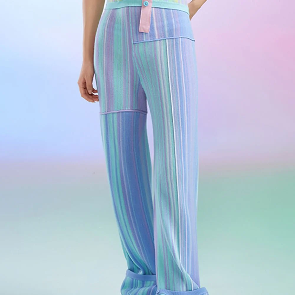 Wool Pants - Sky Blue - Image 2