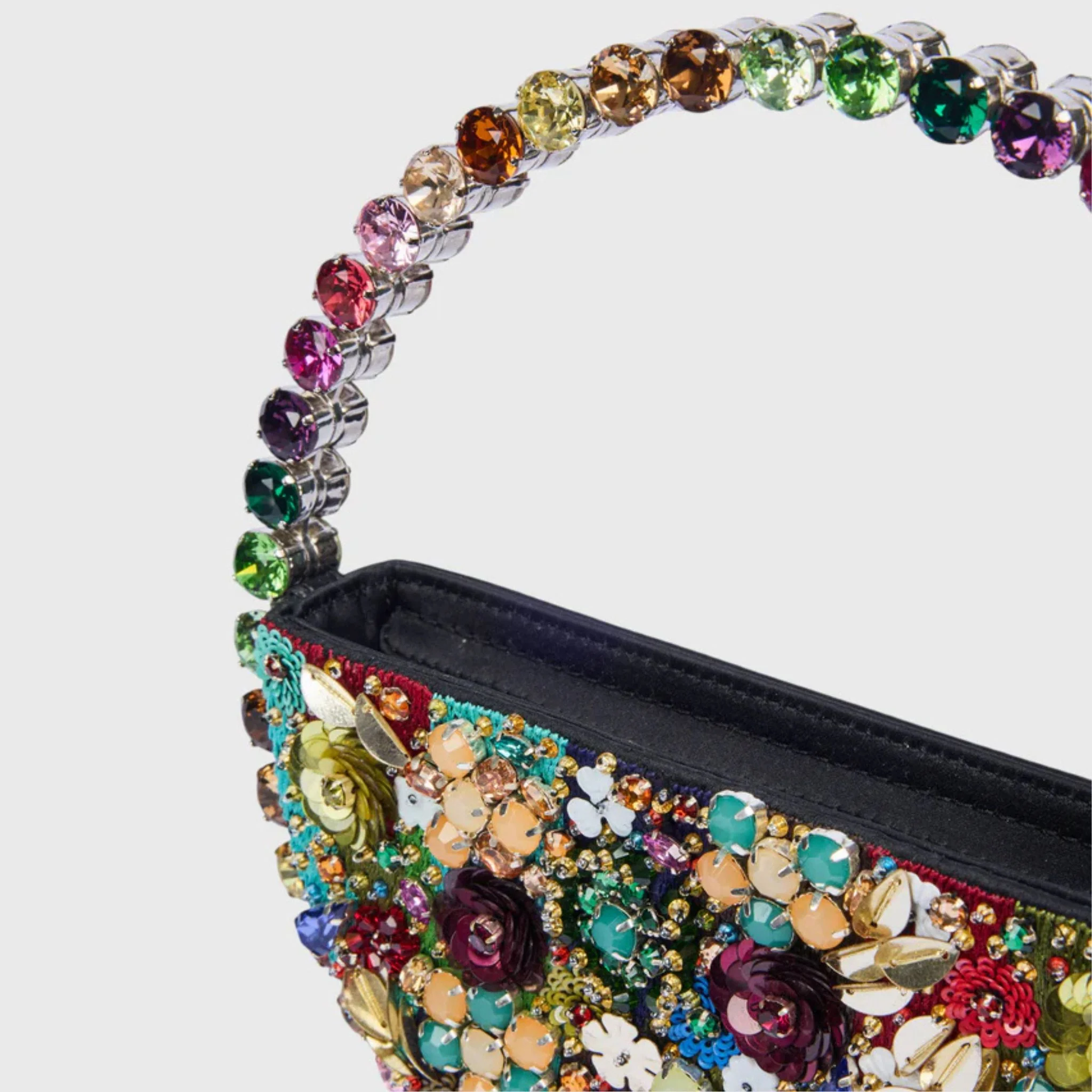 Eternity Garden Embroidery Clutch - Rainbow - Image 7