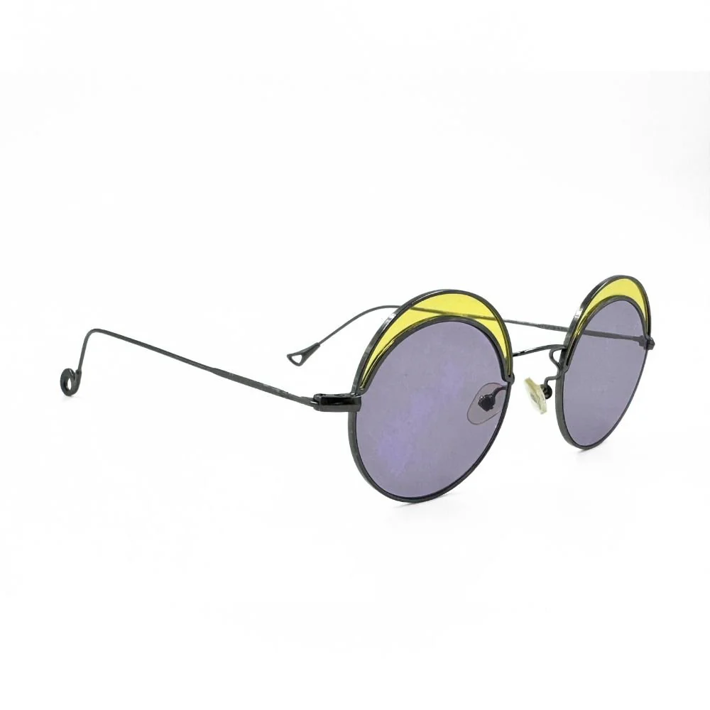 Artur Sunglasses - Black & Yellow - Image 2