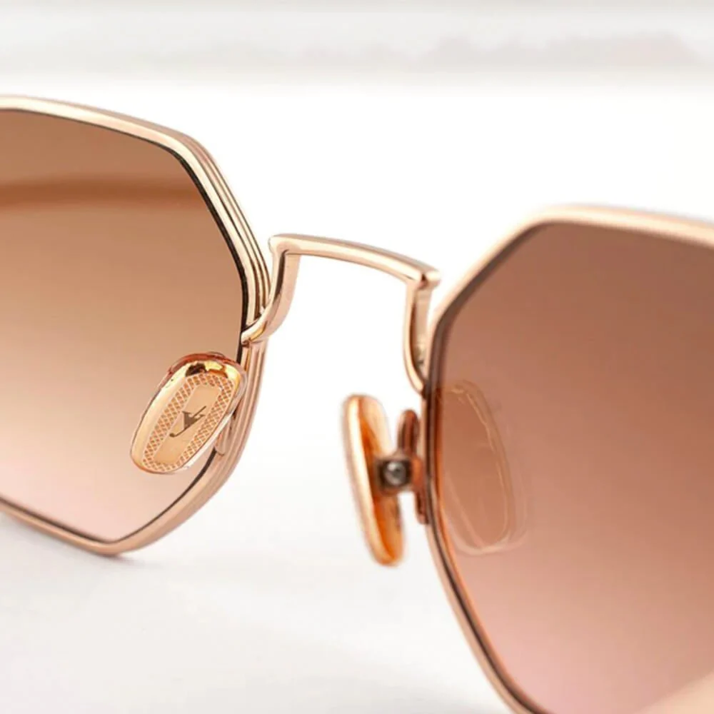Van Sunglasses - Brown / Pink Gradient - Image 3