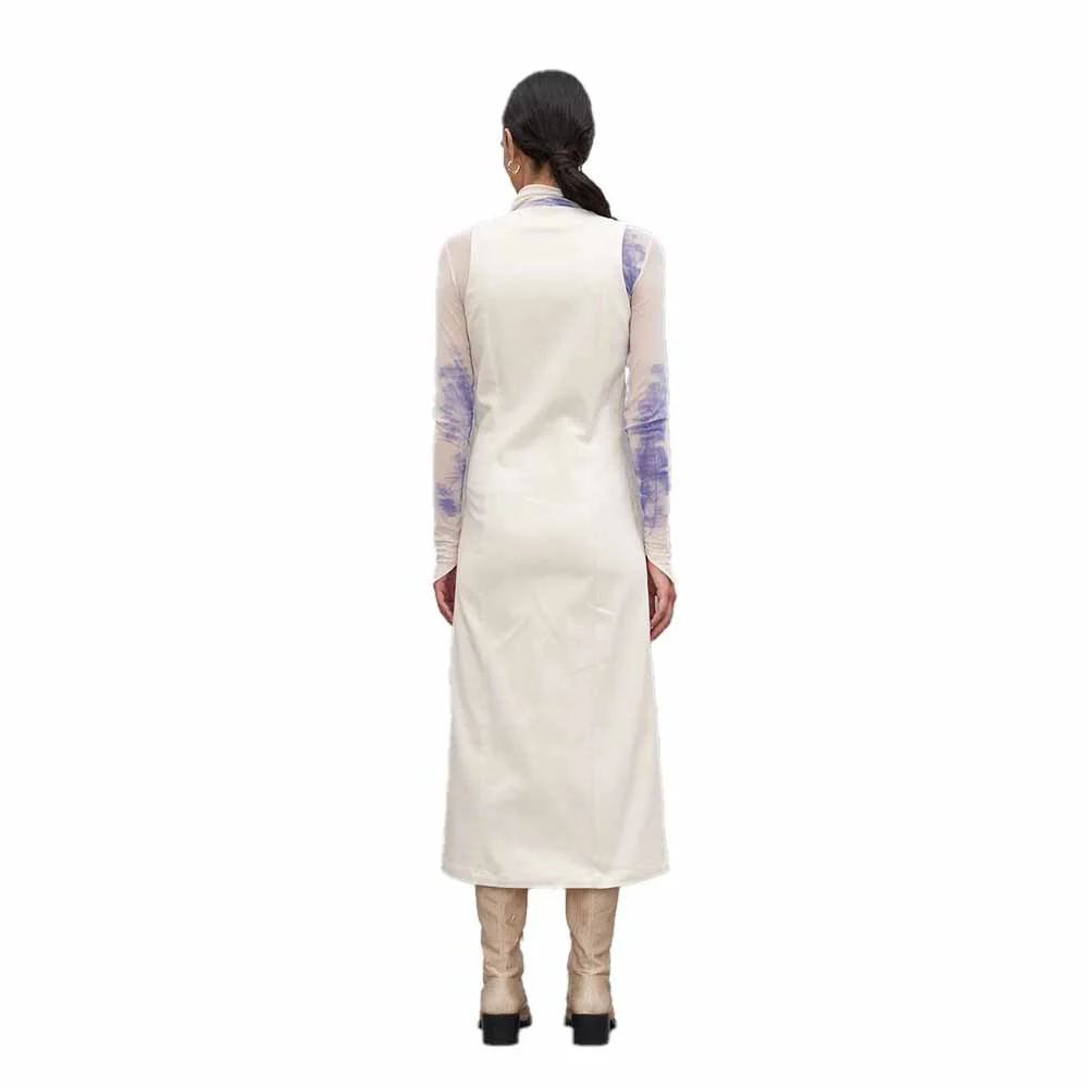 Calvinia Midi Dress - Ecru - Image 3