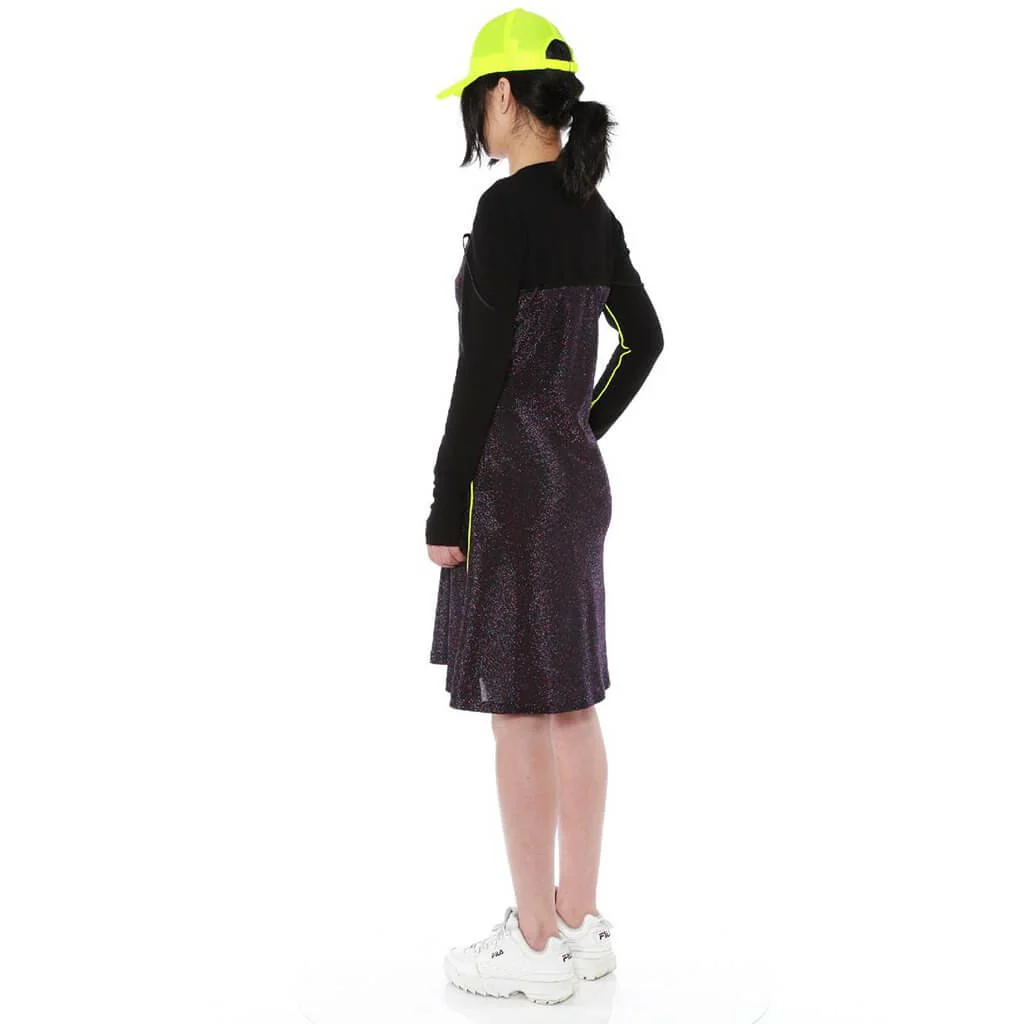Glitter Jersey Dress - Image 5