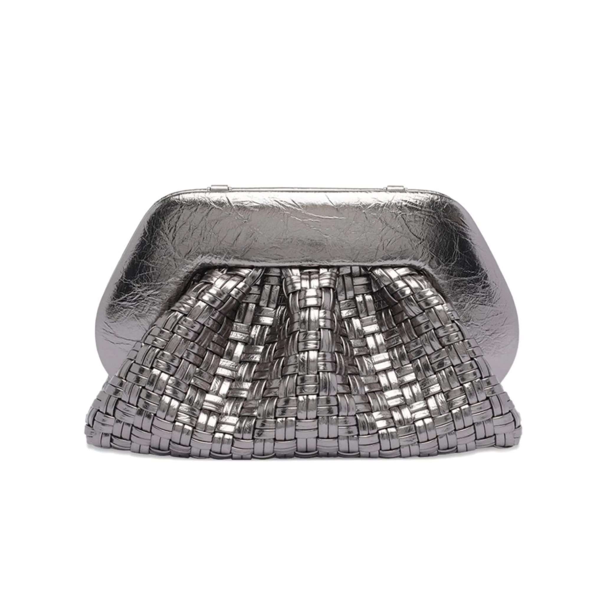 Gea Micro Weaved Laminated - Dark Silver
