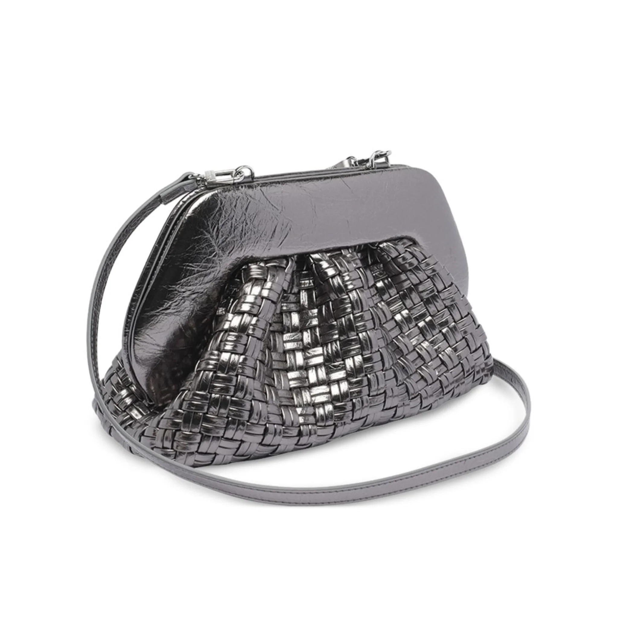 Gea Micro Weaved Laminated - Dark Silver - Image 2