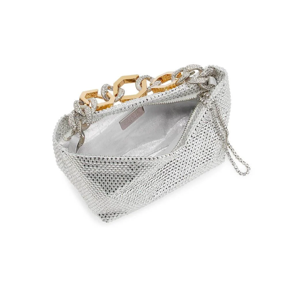 Jessye Crystal Bag - White - Image 3