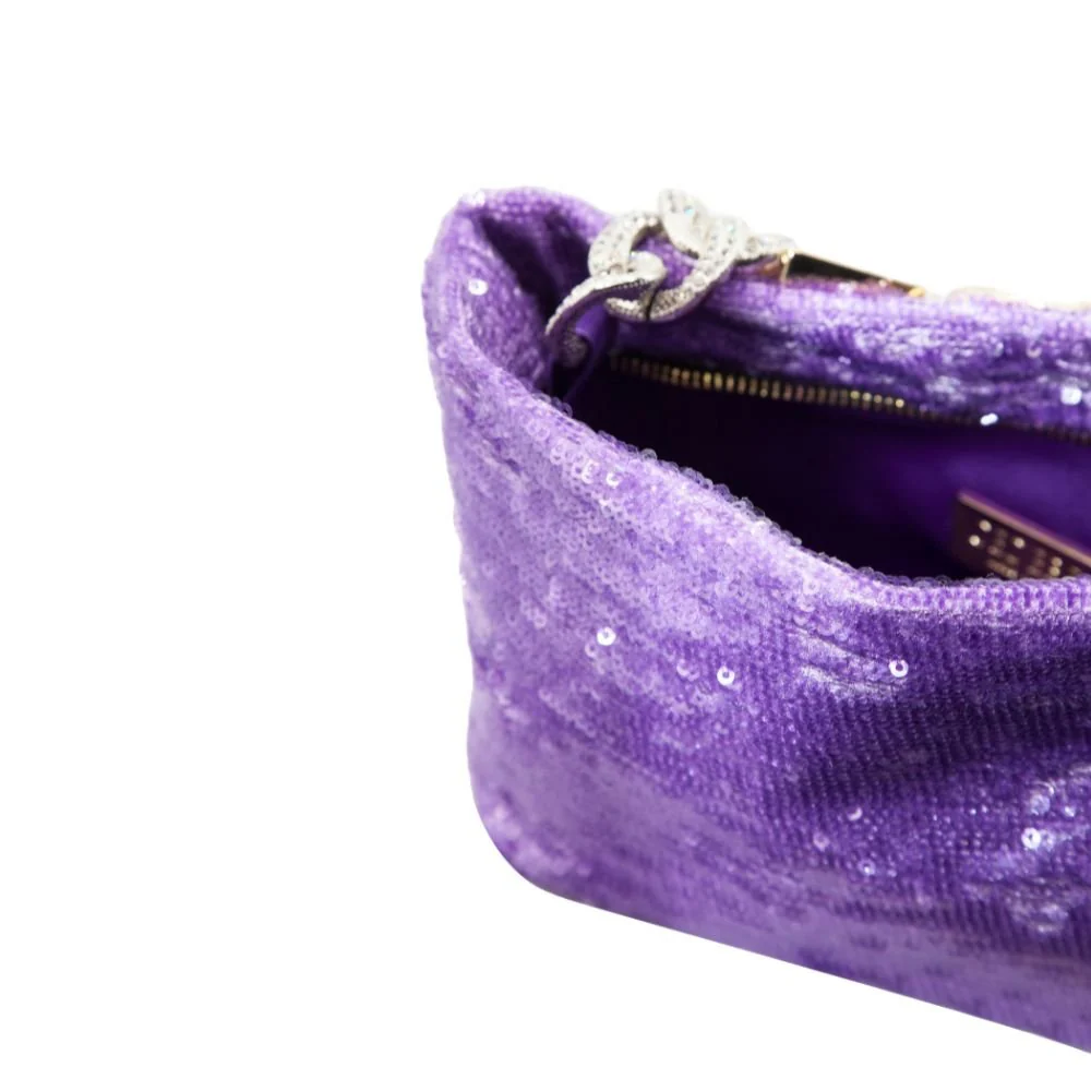 Jessye Sequins Bag - Violet - Image 3