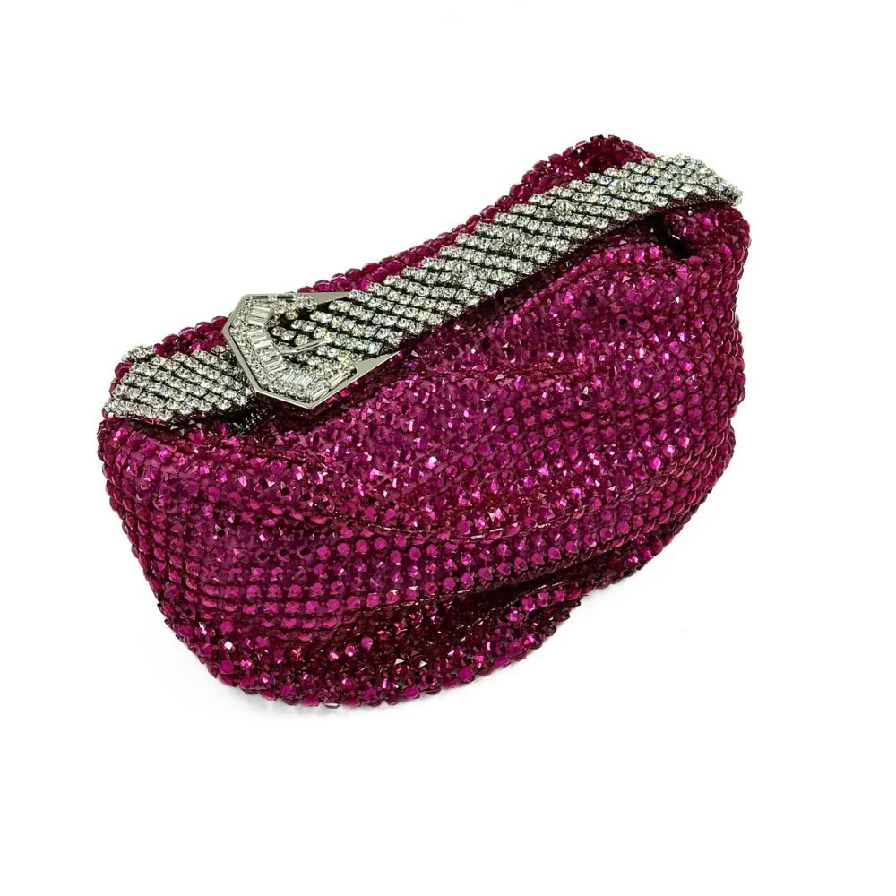 Jill Net Fuchsia Bag - Image 4