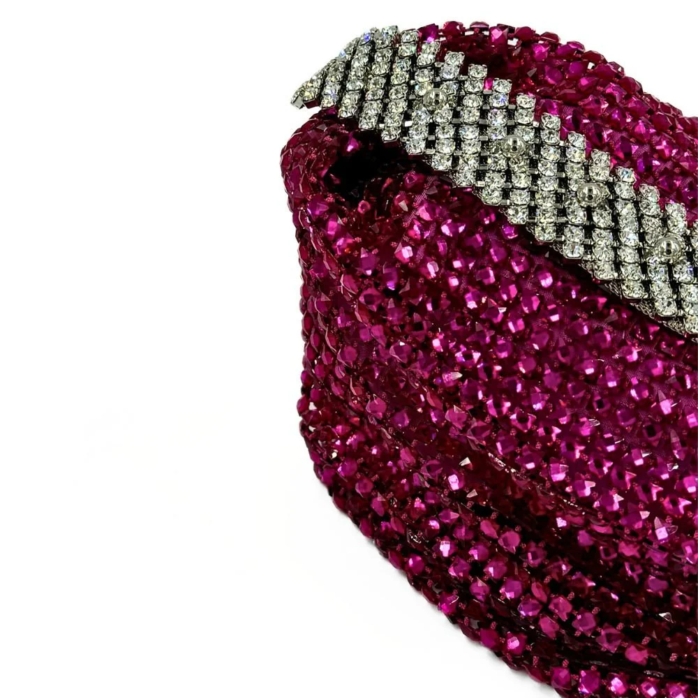 Jill Net Fuchsia Bag - Image 5