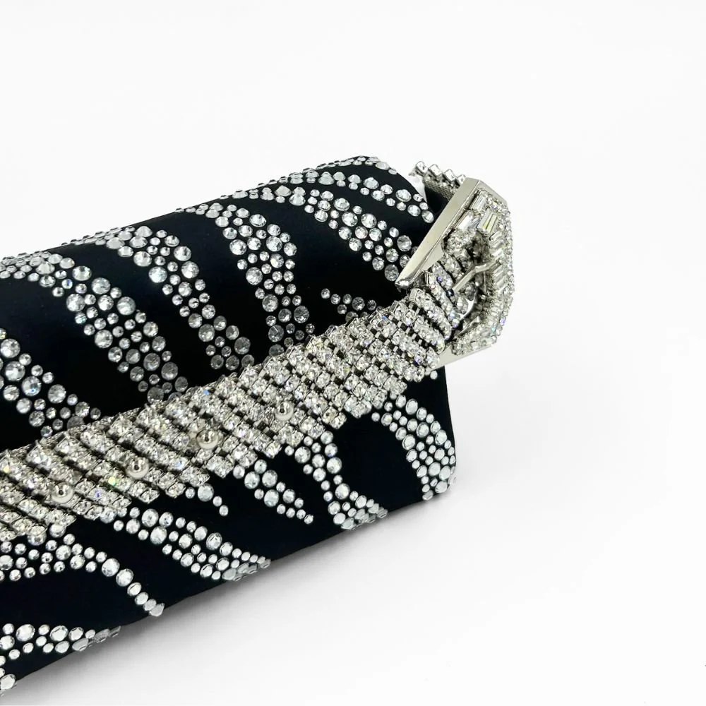 My Dream Mini Ramage Bag - Black & White - Image 2