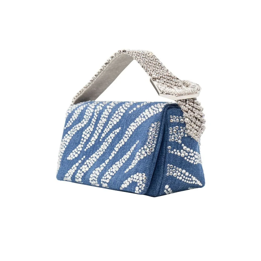 My Dream Ramage Bag - Denim Blue & White