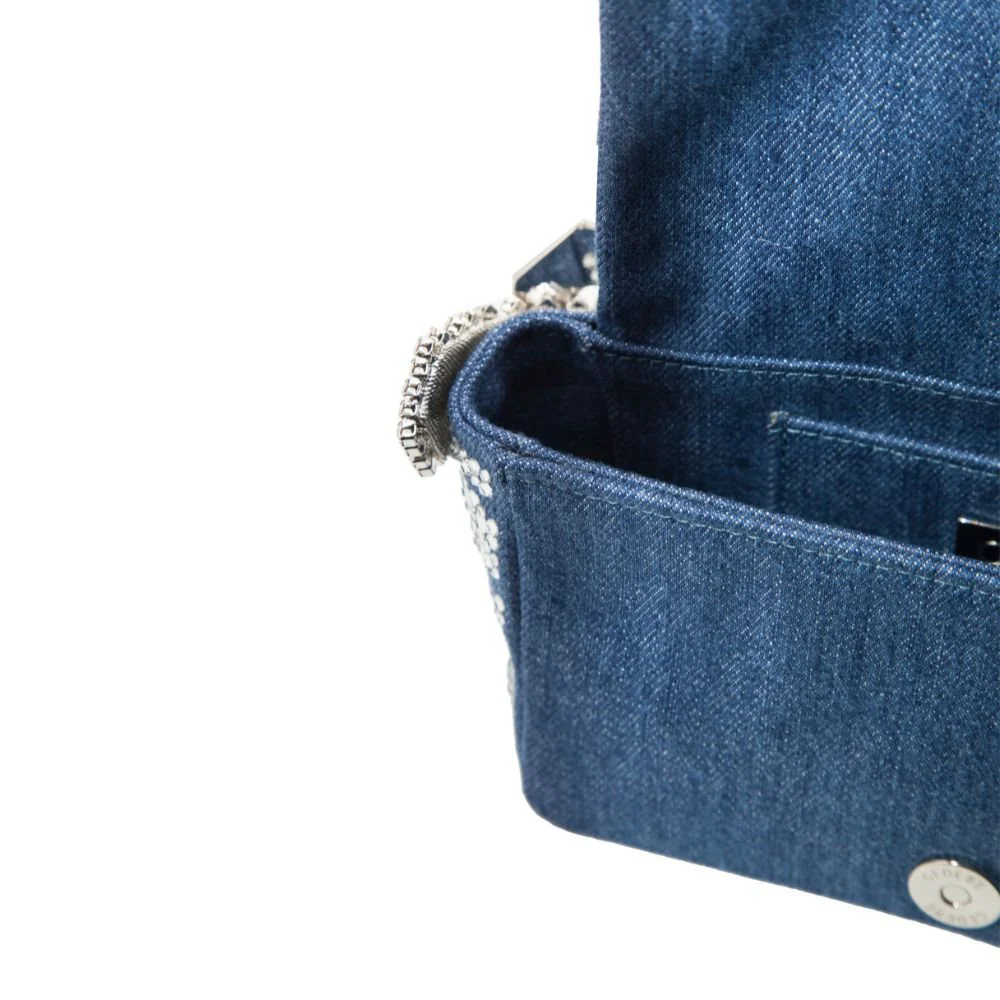 My Dream Ramage Bag - Denim Blue & White - Image 3