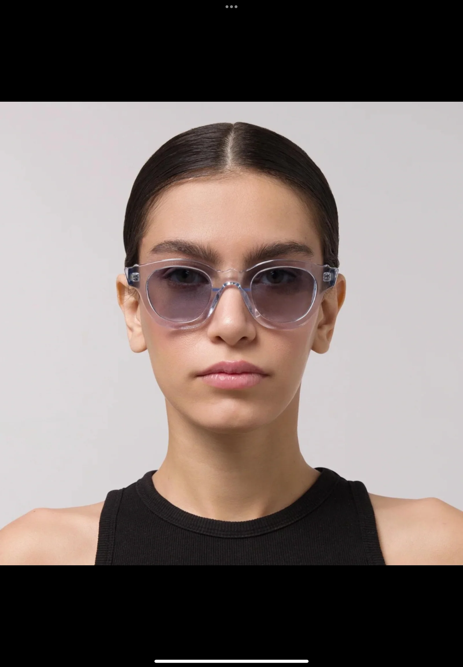 Nova Sunglasses - Clear Blu - Image 2