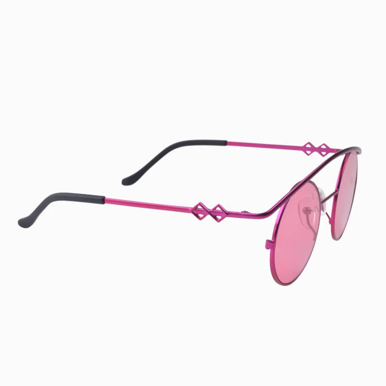 Retro XL Sunglasses - Pink - Image 3