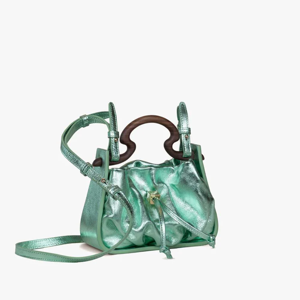 Nemidiana La Mini Glam Green Bag - Image 3