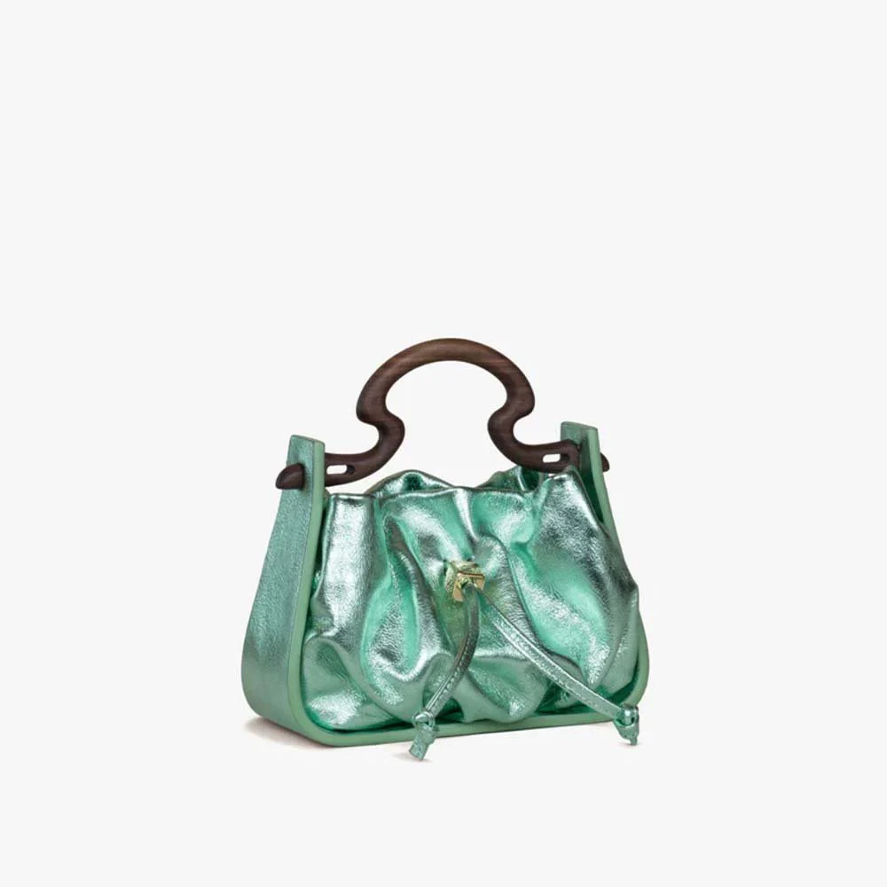 Nemidiana La Mini Glam Green Bag - Image 8