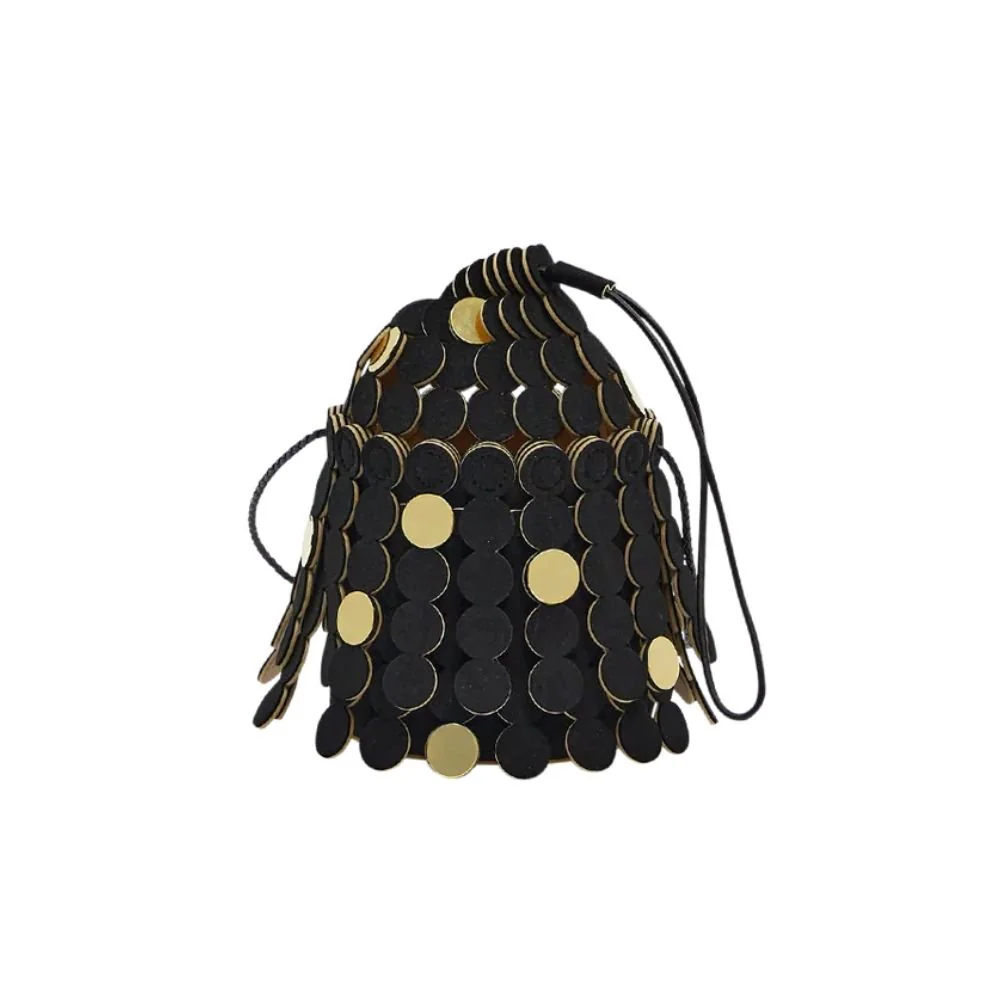 Moon Black Shoulder Bag