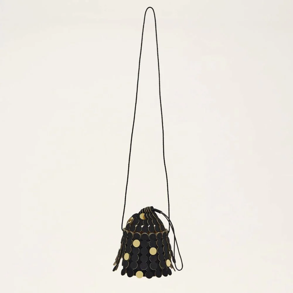 Moon Black Shoulder Bag - Image 3
