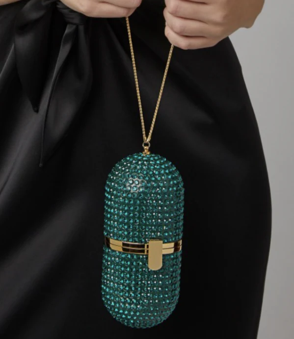 Emerald Crystal Pill Bag - Image 4
