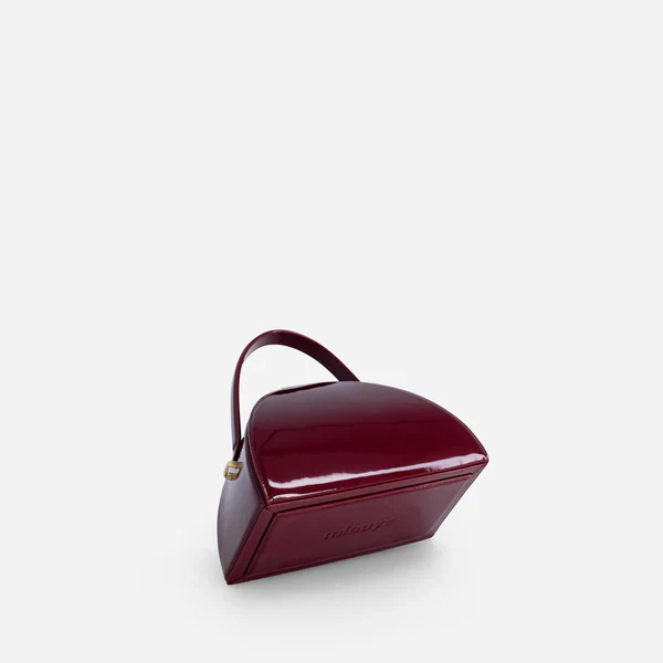 Pandora Mini Bag - Patent Bordeaux - Image 4