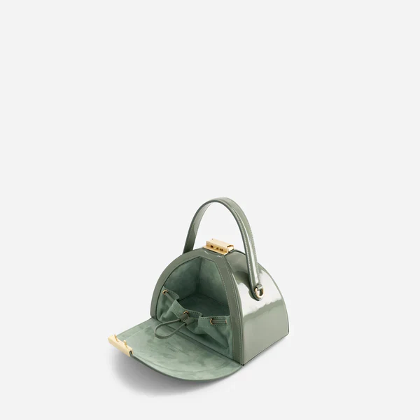 Pandora Mini Bag - Patent Sage - Image 5