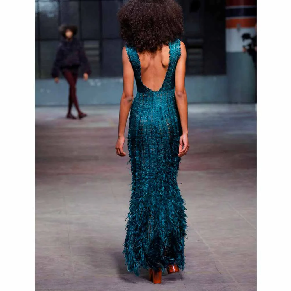 Long Dress - Green - Image 4