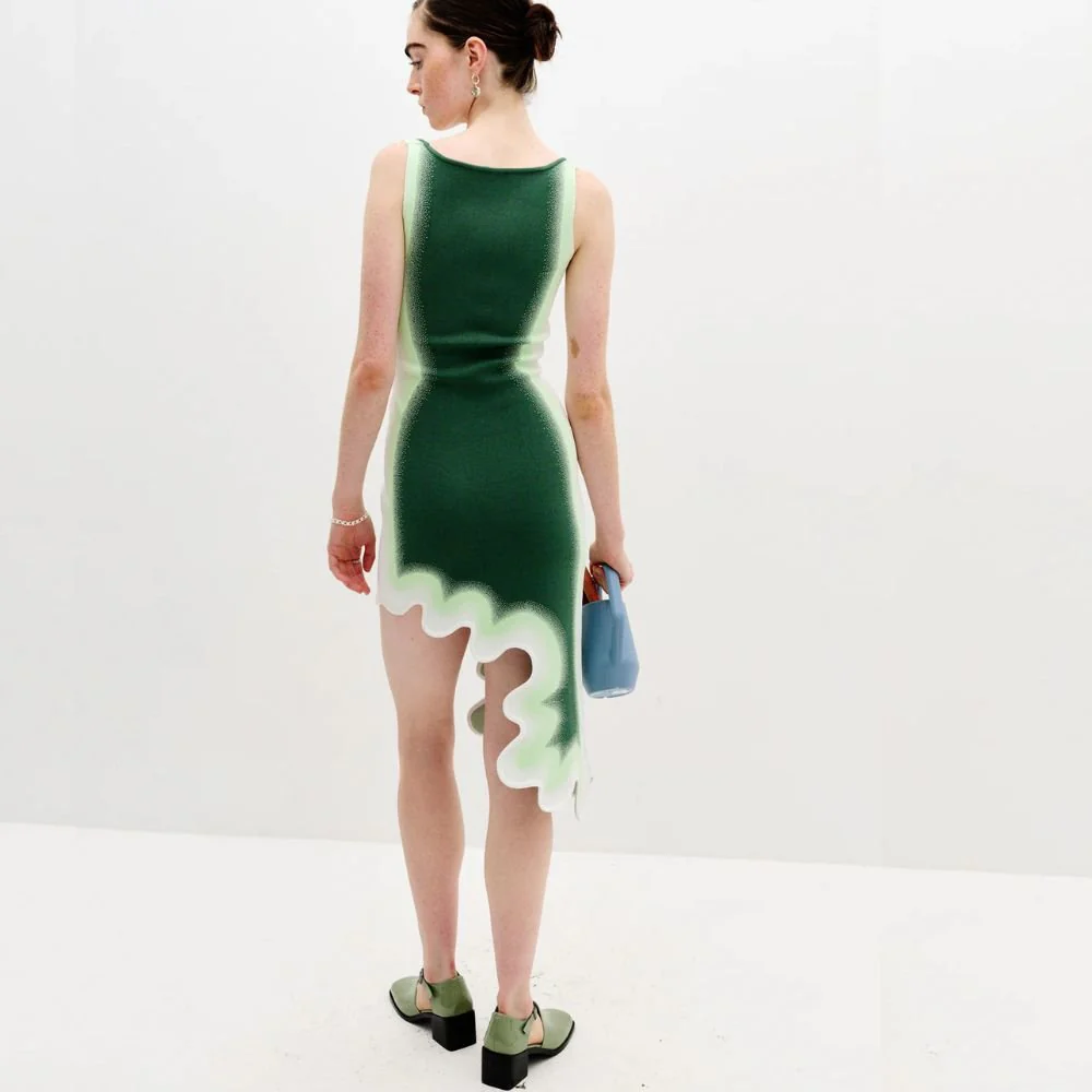 Aster Reversible Wavy Asymmetric Dress - Image 2