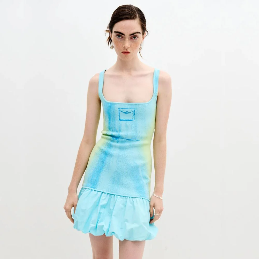 Daphne Reversible Tank Dress - Paradise Blue - Image 5