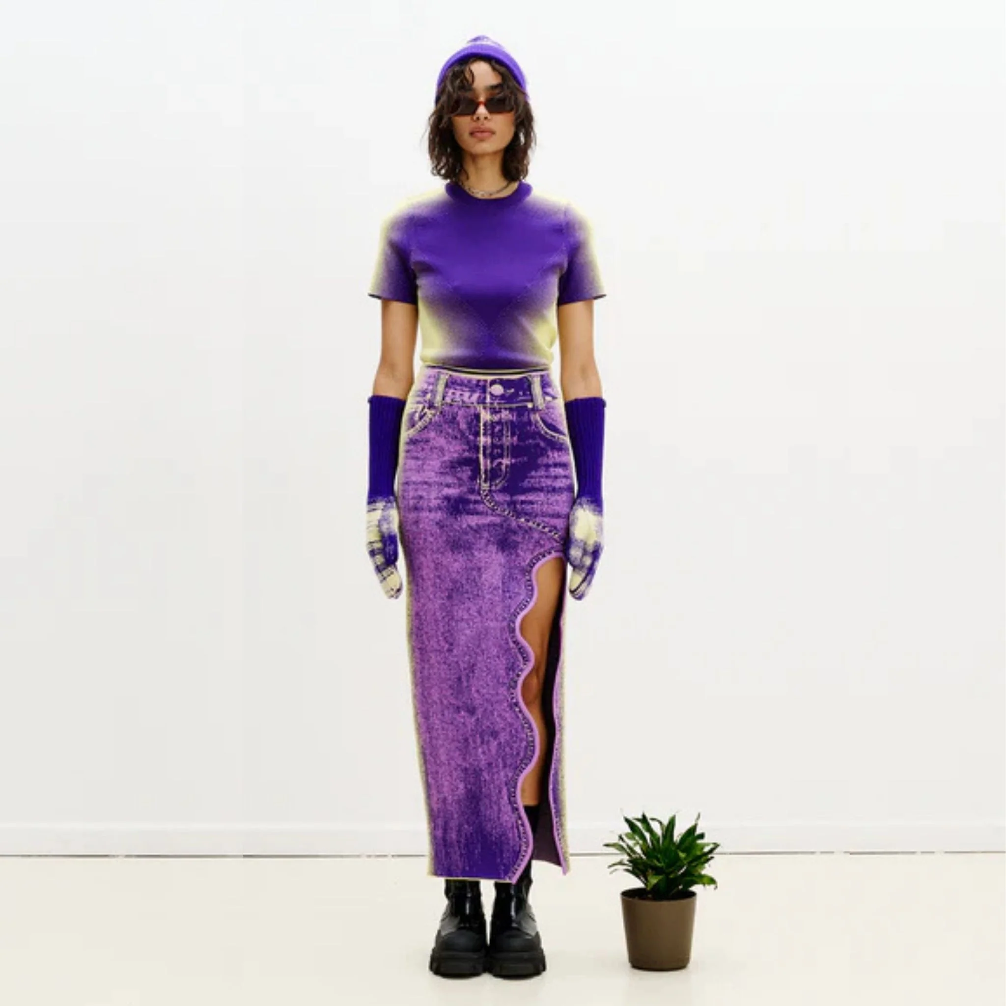 Gen 11 Heat Tech Compression T-shirt - Purplicious - Image 3