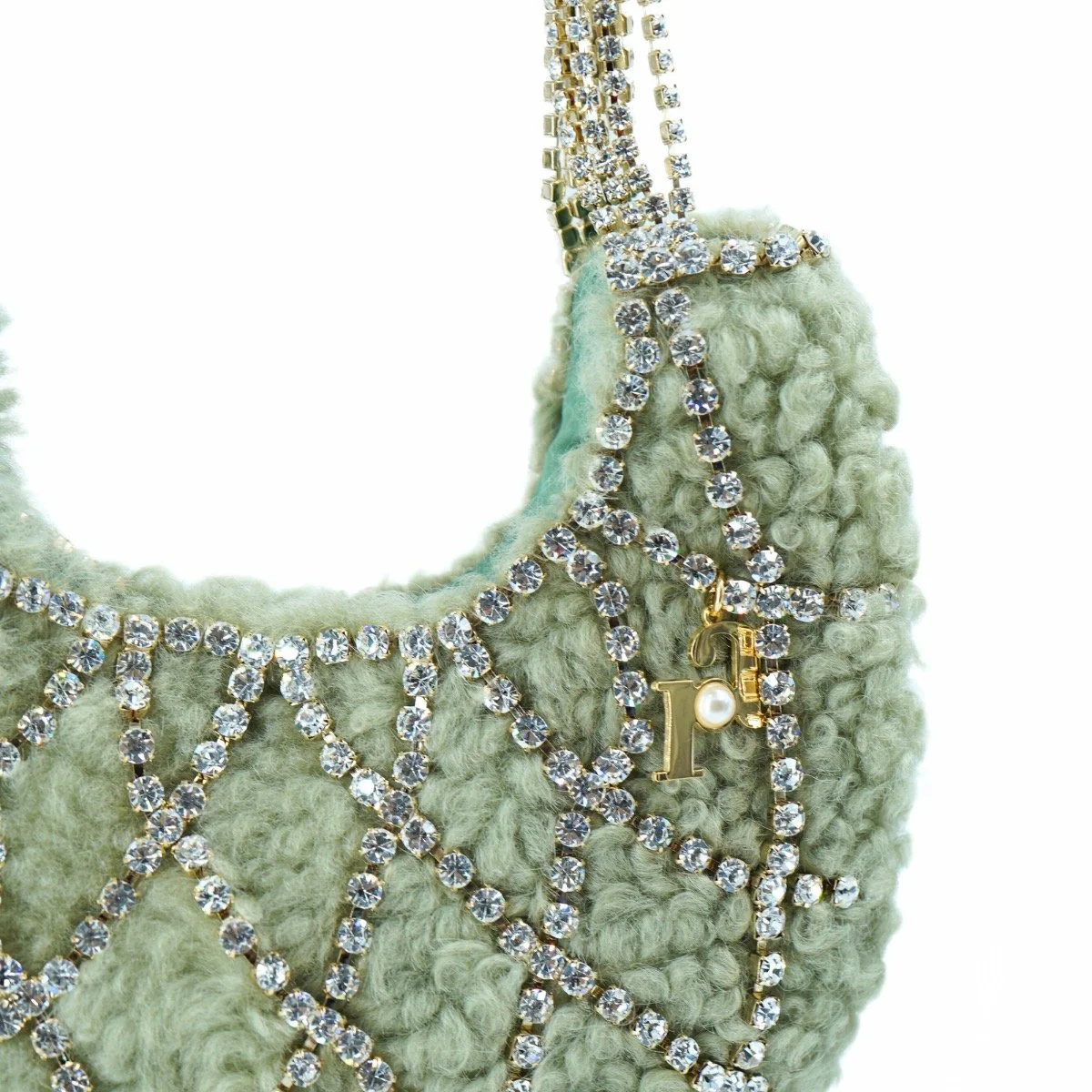 Sophia Teddy Green Bag - Image 3