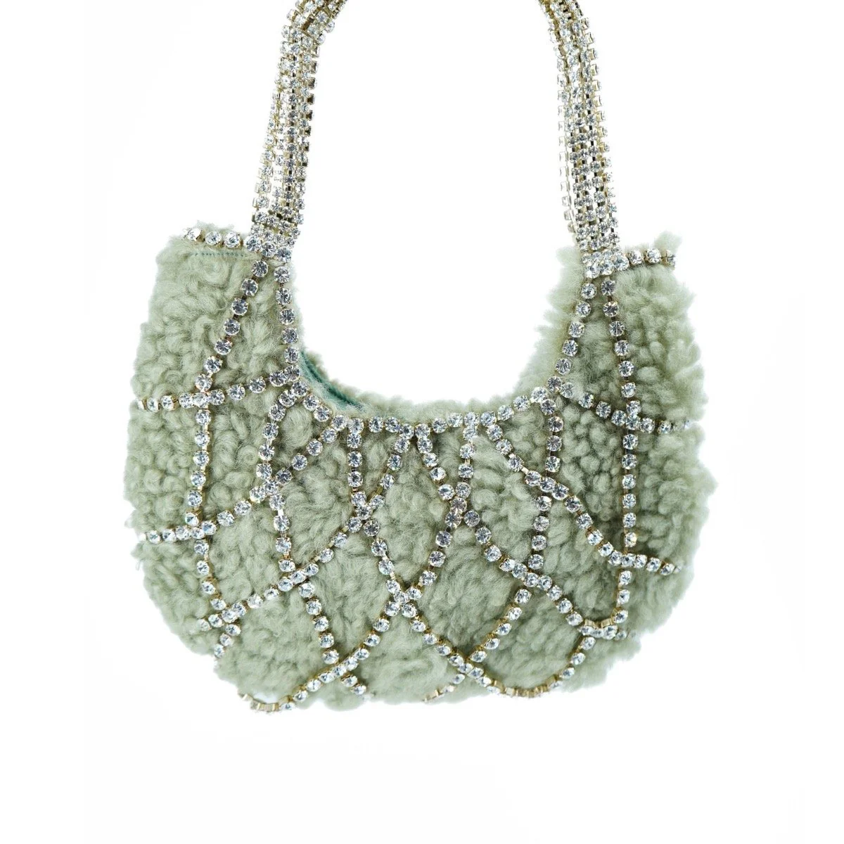 Sophia Teddy Green Bag - Image 4
