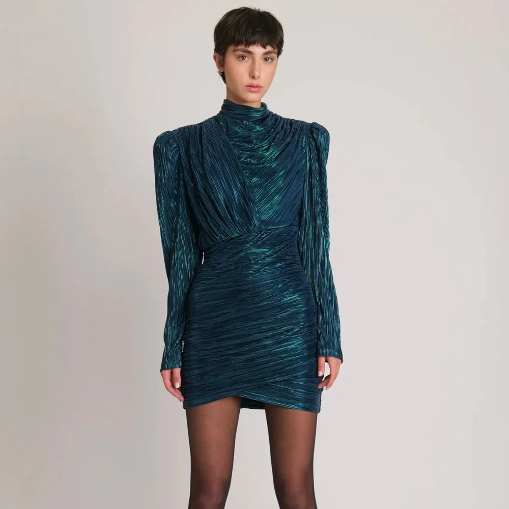 Fergie Dress - Dark Ocean