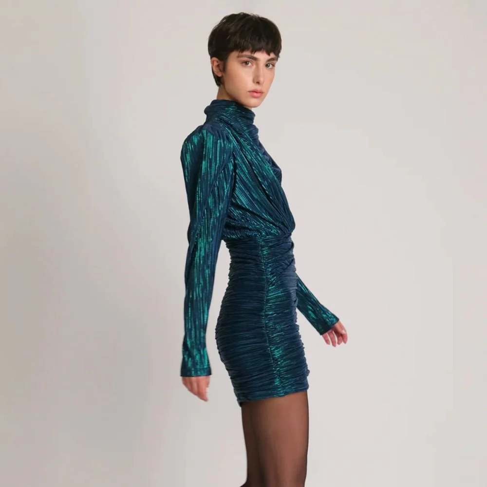 Fergie Dress - Dark Ocean - Image 2