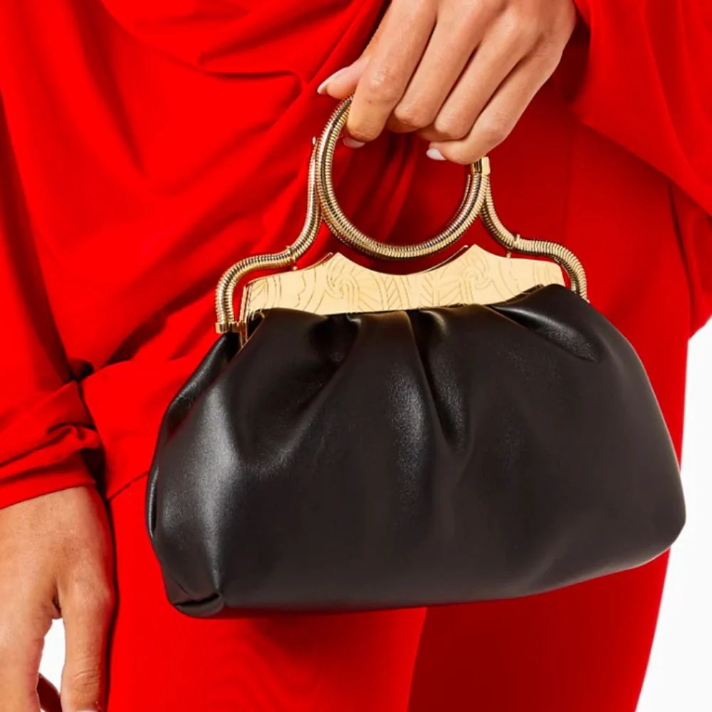 Bangle Clutch - Black - Image 4