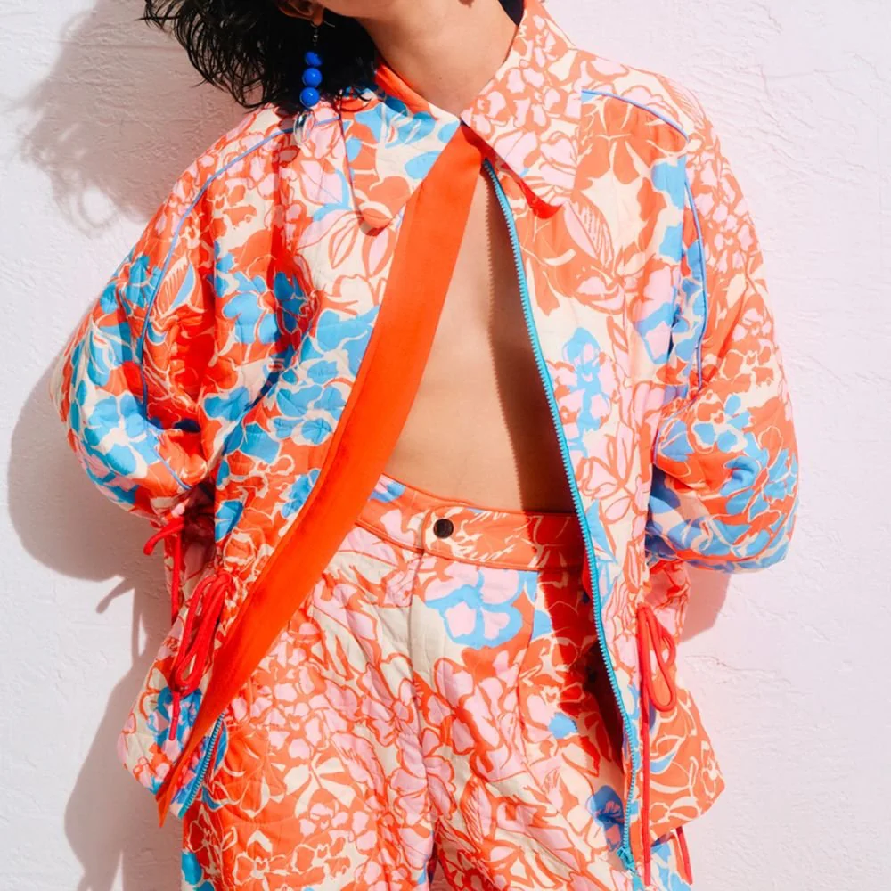 Molly Oversize Jacket - Maui Flower - Image 2