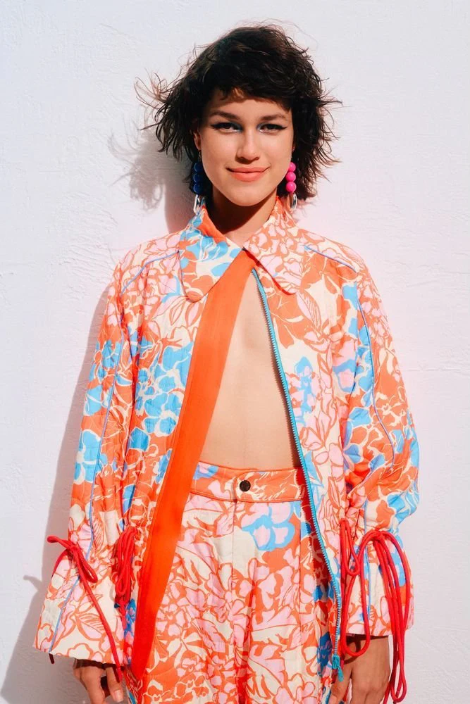 Molly Oversize Jacket - Maui Flower - Image 3
