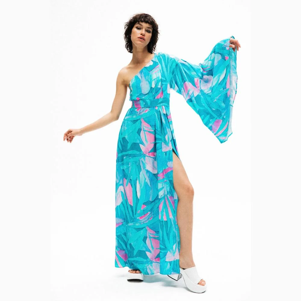 Noma Dress - Ocean Print - Image 3