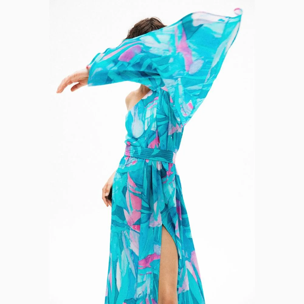 Noma Dress - Ocean Print - Image 4