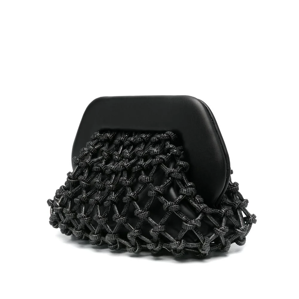 Tia Knots Strass Black Bag - Image 3