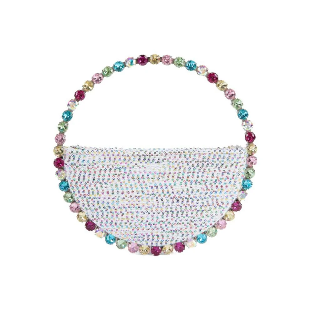 Eternity Rainbow Sequins Clutch
