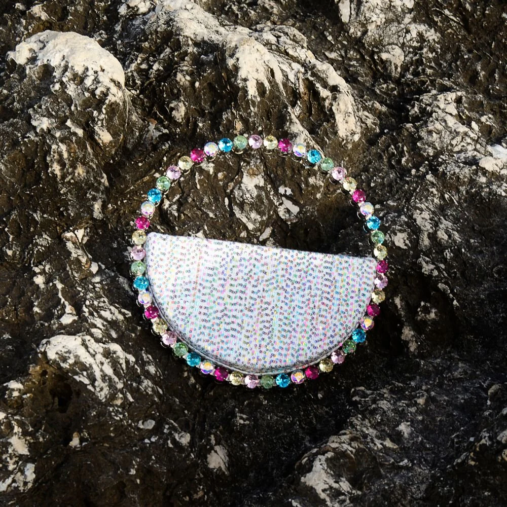 Eternity Rainbow Sequins Clutch - Image 2