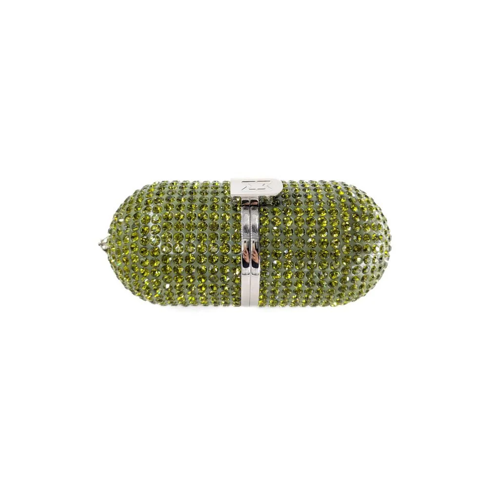 Olivine Stone Pill Bag