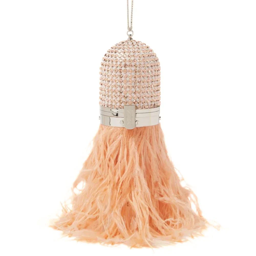 Peach Feather Pill Bag - Image 4