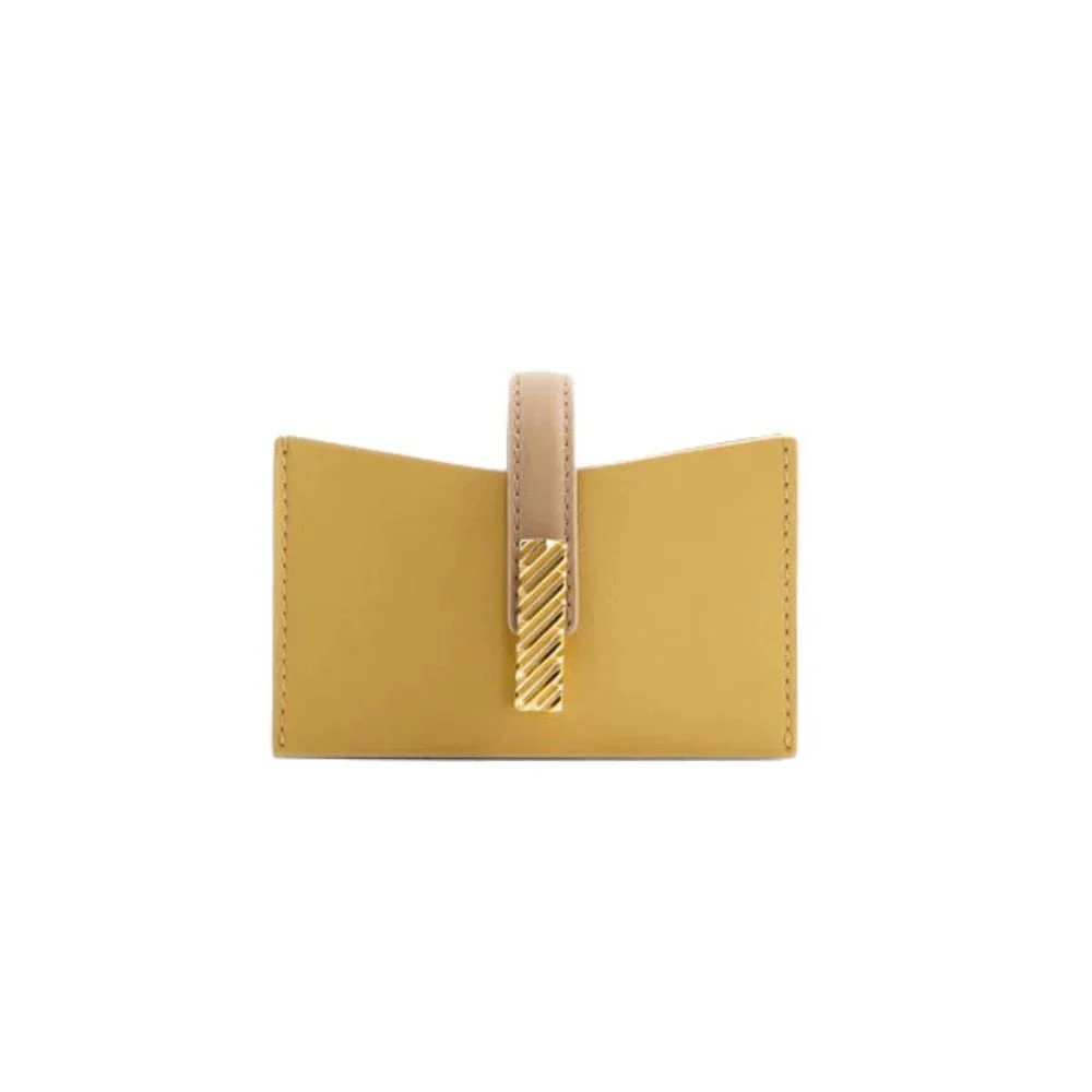 Isla Cardholder - Vintage Yellow