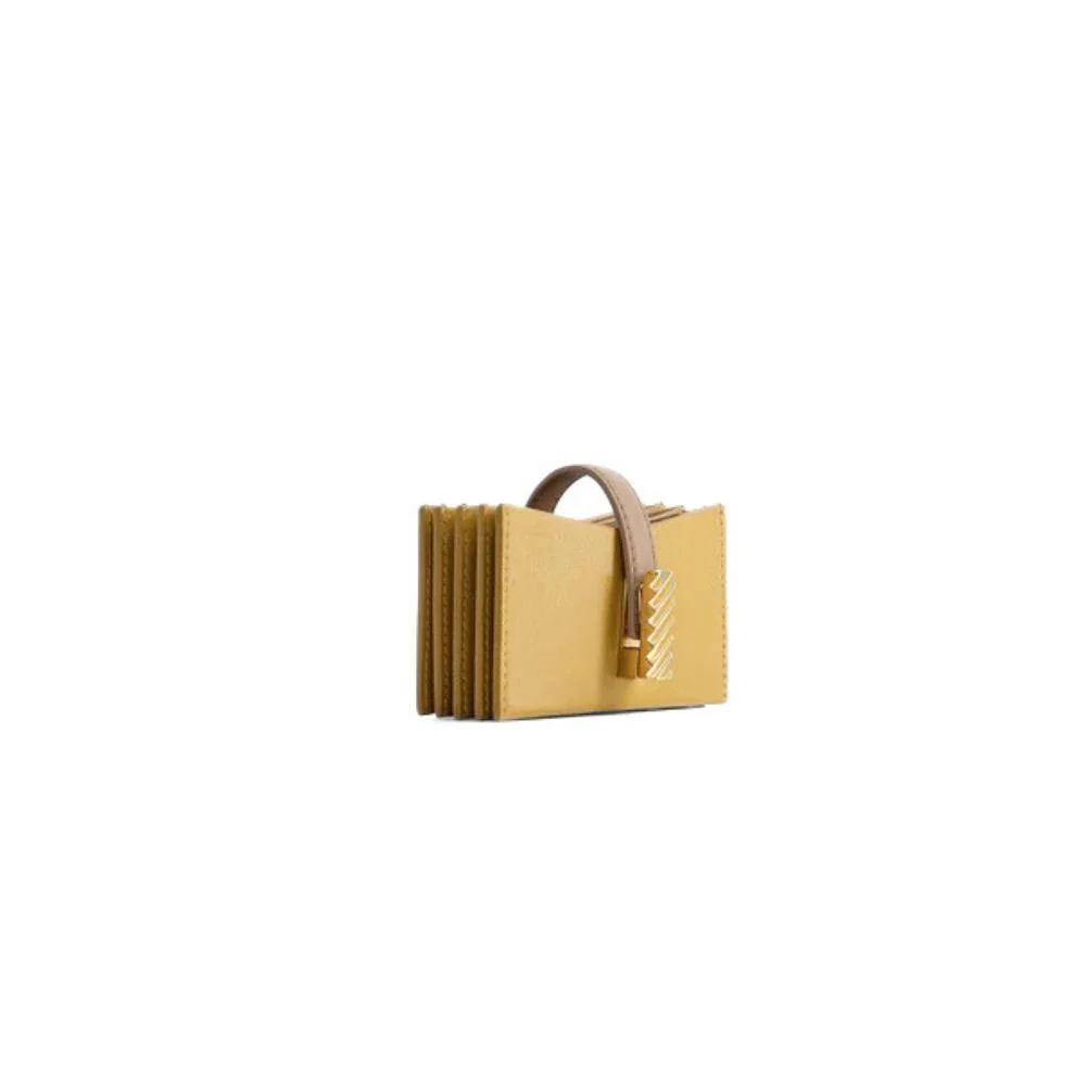 Isla Cardholder - Vintage Yellow - Image 5