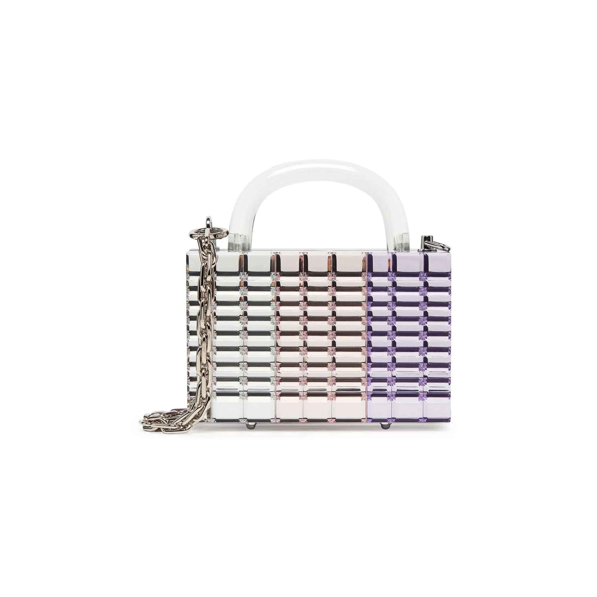 Sierra Purple mirror Clutch- Ombré - Image 2