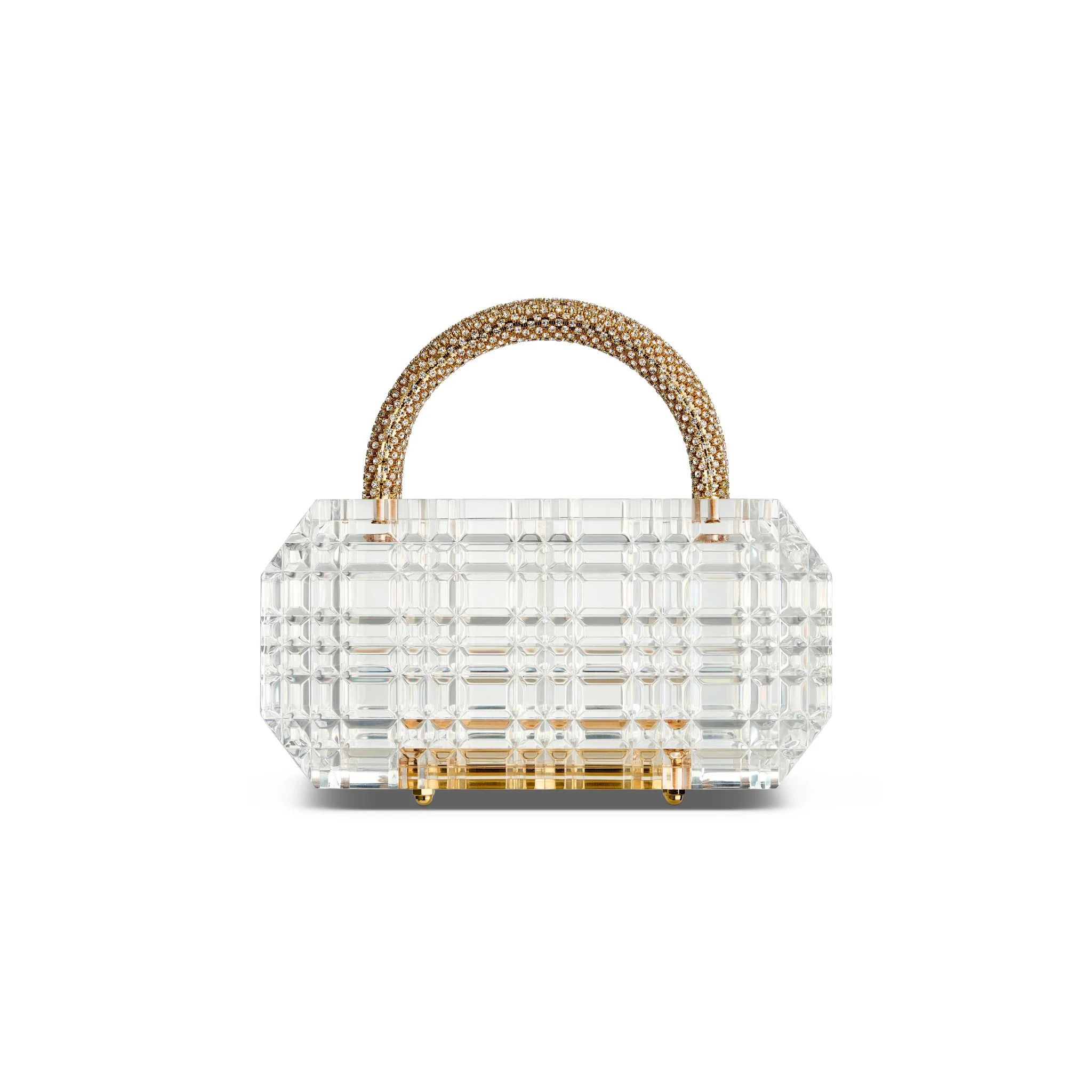 Sierra with Handle Clutch- Clear