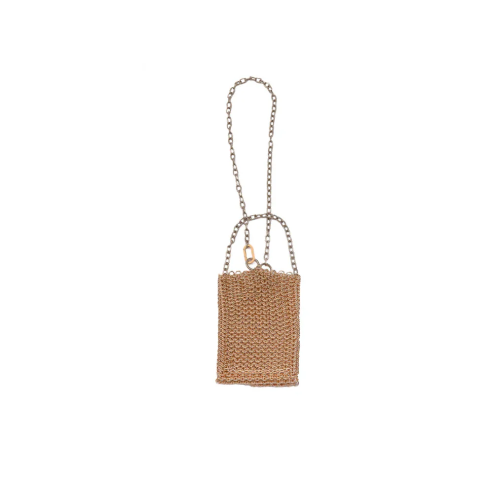 Satchel Bag - Gold - Image 2