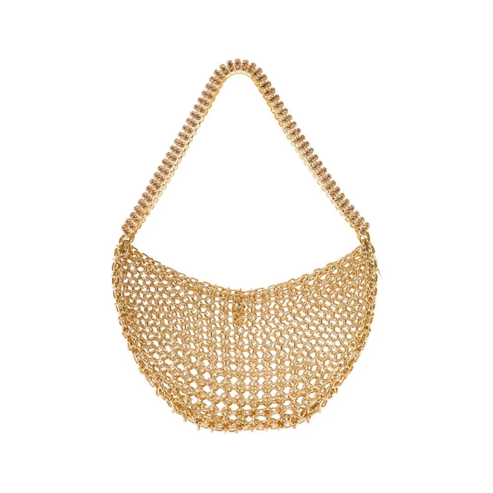 Taco Bag - Nude & Gold