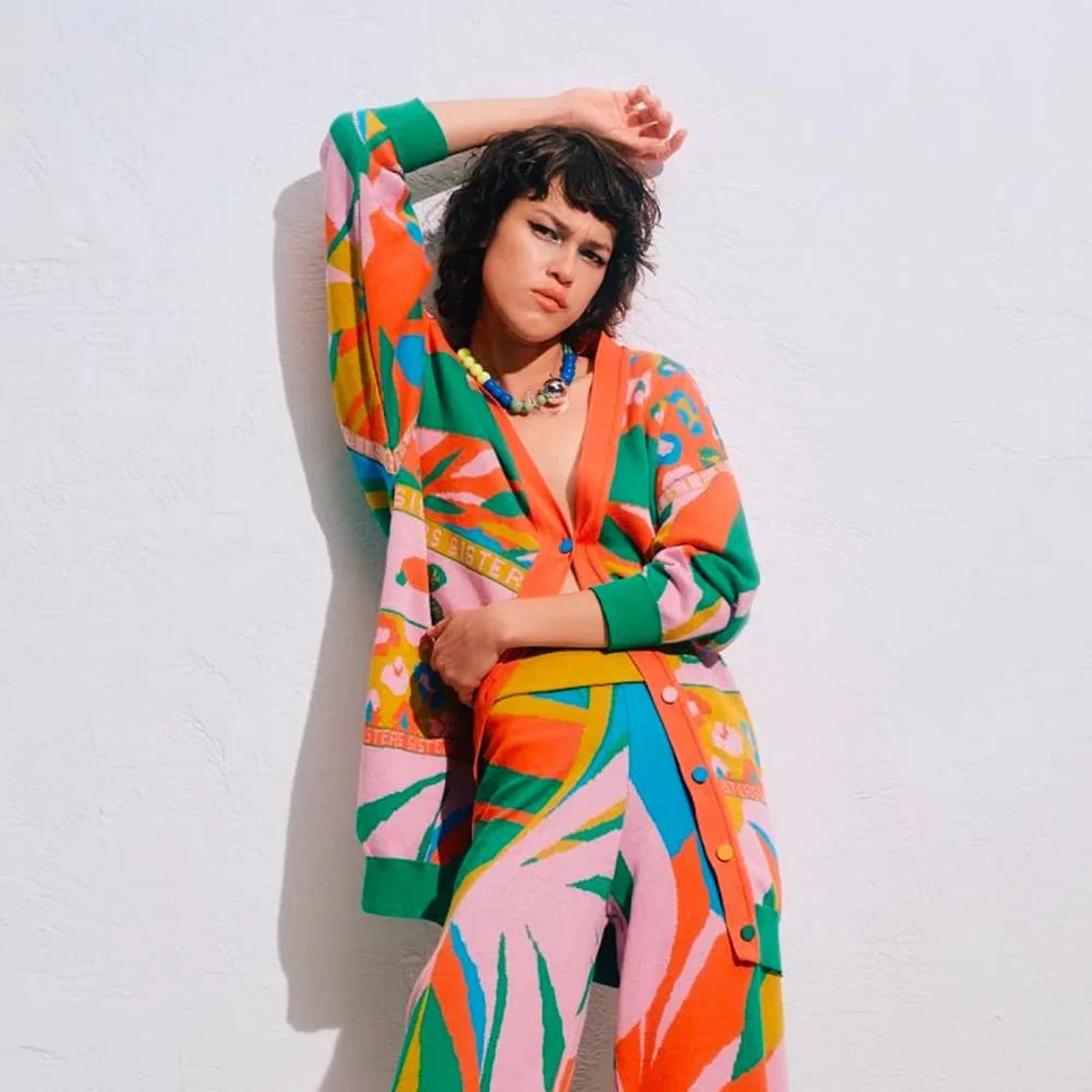 Joe Knit Cardigan - Multiprint - Image 2